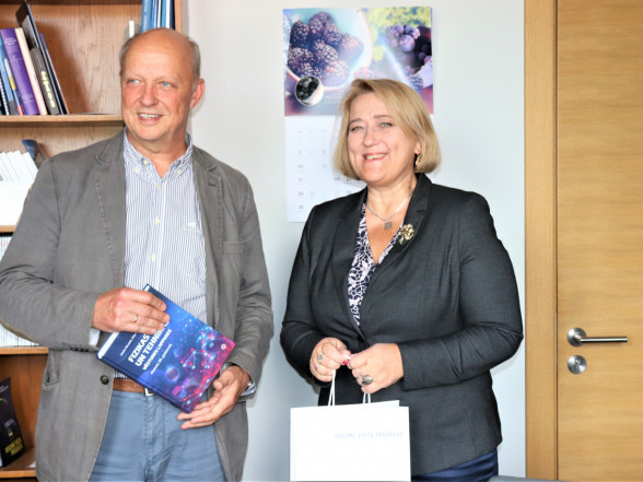 ISSP UL visited by Gita Rēvalde, director of Latvian Council of Science