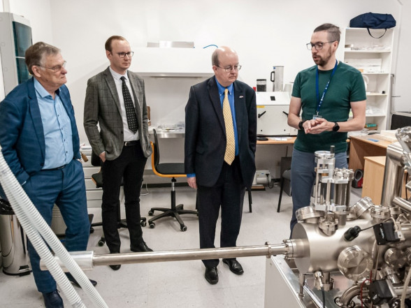 UK ambassador to Latvia visits the ISSP UL