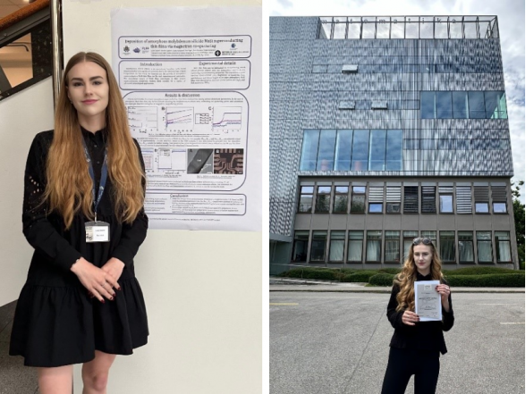 ISSP UL young researcher gains valuable knowledge at the Summer School on Quantum Physics