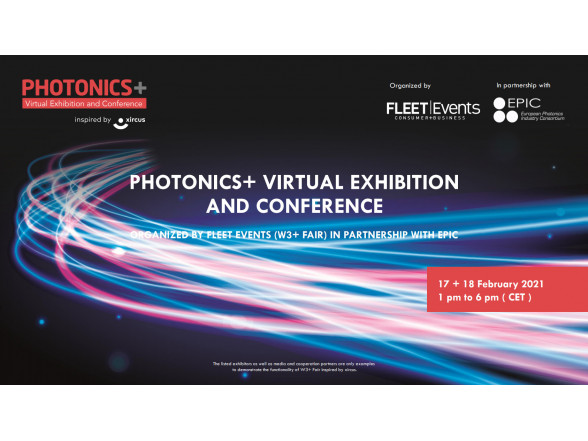 ISSP UL’s MATERIZE unit participates in PHOTONICS+ Virtual Exhibition and Conference