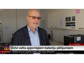 ISSP UL scientist Gunārs Bajārs propels battery technology into the future