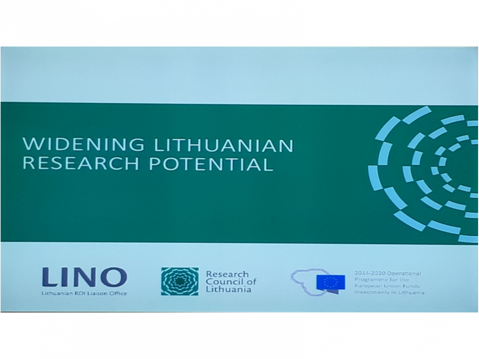 International conference Widening Lithuanian Research Potential