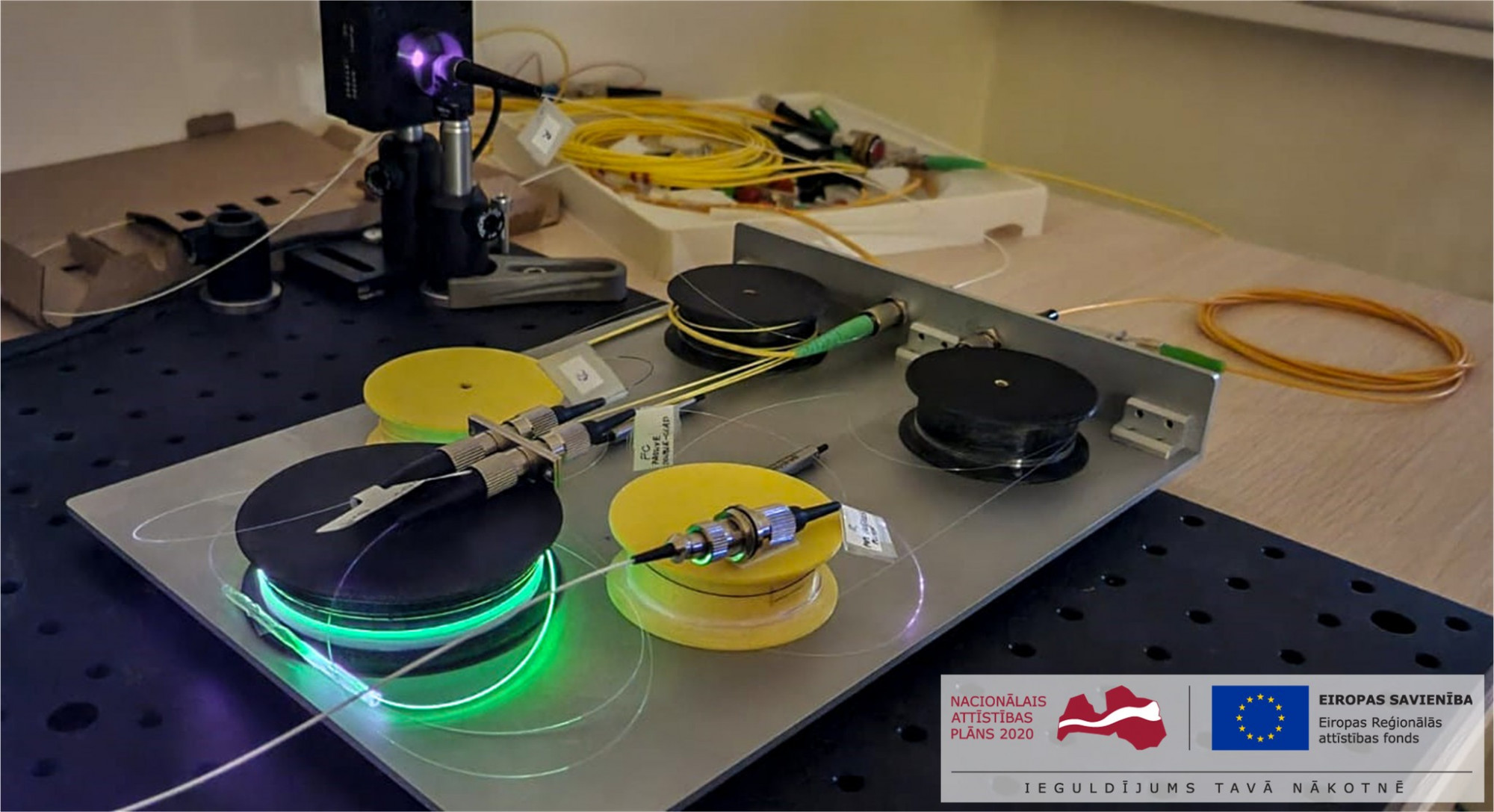 ISSP UL’ researcher talks about the innovative broadband optical amplifier prototype on National Radio